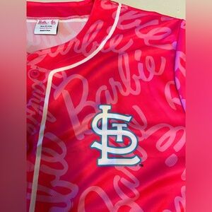 NEW STL CARDINALS PROMO BARBIE BASEBALL JERSEY